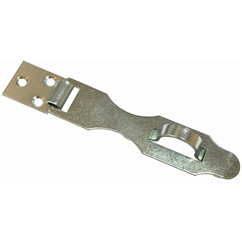 Дверная накладка для навесного замка НД L-105мм, цинк: фотография 1