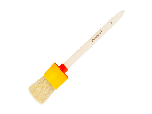 Кисть круглая №12, пластиковый корпус 45мм, РемоКолор: фотография 1