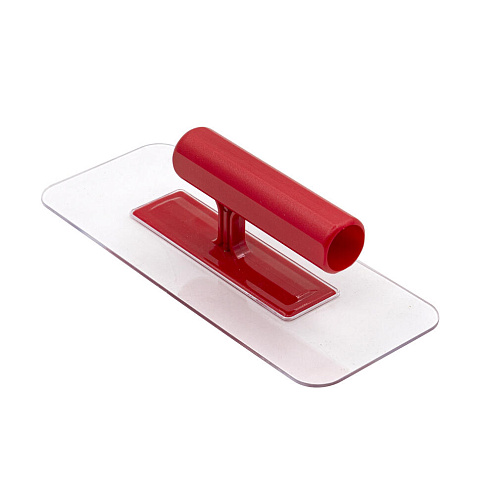 Кельма-гладилка для жидких обоев прозрачная, 220х90мм: фотография 1