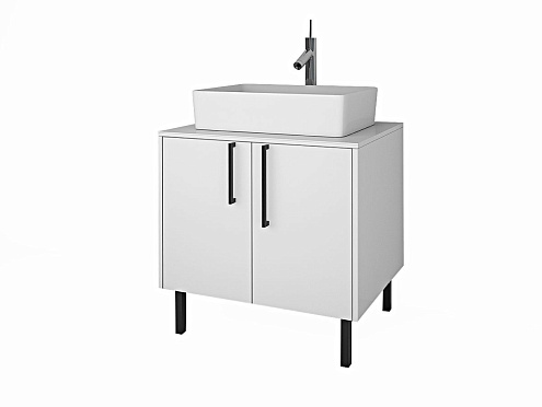 Тумба Токио 70 арт.02 белая: фотография 1