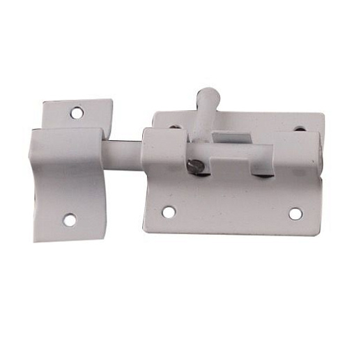 Шпингалет ШП-40 белый: фотография 1