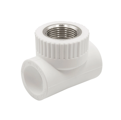 Тройник комбинированный внутренняя резьба 25х3/4''х25 EVER plast: фотография 1