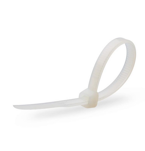 Хомут кабельный КСС 3х200 нейлон белый уп.100шт Fortisflex 49394: фотография 1