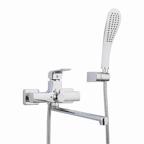 Смеситель для ванны и умывальника 35к G2250-8 GAPPO L-излив, ХРОМ: фотография 1