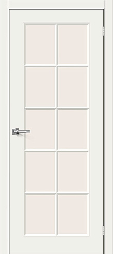 Дверь эмаль Скинни-11.1 Whitey  2000х600: фотография 1