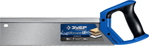 Ножовка по дереву "Молния", 325мм, 13TPI, для точного реза, ЗУБР: фотография 1