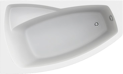 Ванна BAS Камея-Pro 160 левая с каркасом: фотография 1