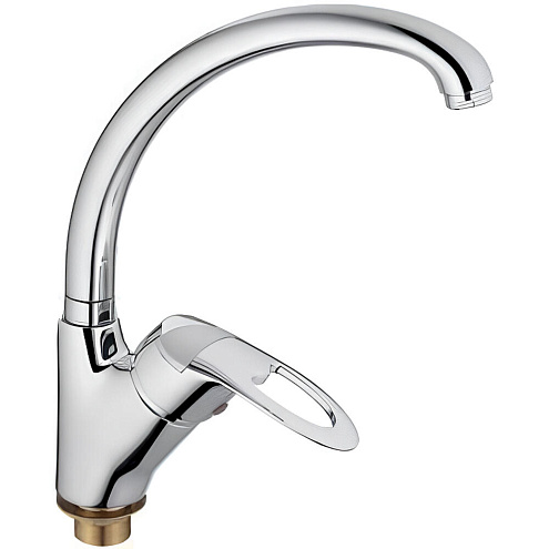 Смеситель для кухни 40к F4105-2 FRAP с отв боковая: фотография 1