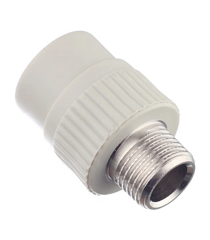 Муфта с переходом на металл наружная резьба 20х1/2" FV-plast: фотография 1